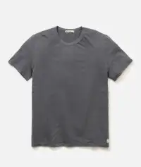Signature Crew Tee(Small,Asphalt)