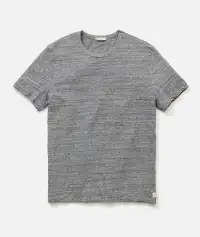 Signature Crew Tee(Small,Mid Heather Grey)