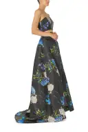 Floral Ballgown Skirt(2,Night Sky/Multi)