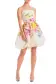 Bubble Skirt Cocktail Dress