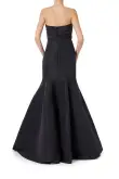 Strapless Mermaid Gown(4,Noir)