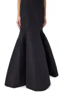 Strapless Mermaid Gown(4,Noir)