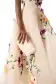 Strapless Floral Cocktail Dress(4,Pale Blush/Multi)