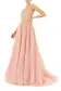 Strapless Embroidered Ball Gown(4,Rose/Gold)