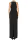 Sleeveless Jewel Neck Gown(2,Noir)