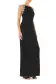 Sleeveless Jewel Neck Gown(2,Noir)