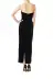 Strapless Velvet Cocktail Dress(2,Noir)