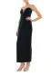 Strapless Velvet Cocktail Dress(4,Dark Teal)