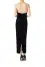 Strapless Velvet Column Dress(4,Noir)