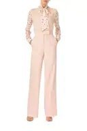 Straight Leg Trouser(2,Pale Blush)