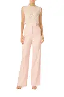 Cable Knit Crop Tank(XSML,Pale Blush)