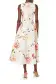 Floral Fit and Flare Dress(2,Silk White/Multi)