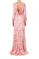 Floral Long Sleeve Gown(2,Peony Multi)