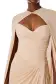 Floor Length Jersey Cape(SMALL,Sand)