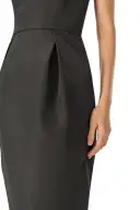 Pearl Embroidered Cocktail Dress(2,Noir)