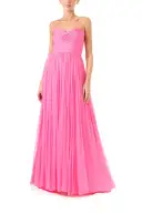 Sweetheart Strapless Chiffon Gown