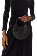 Long Sleeve Velour Gown With Scarf(2,Noir)