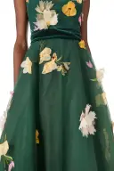 Floral Tulle Ball Gown(2,Juniper)