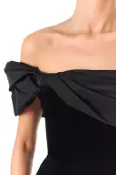 Structured Mini Dress(2,Noir)