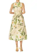 Floral Sleeveless Day Dress(2,Bellini/Multi)