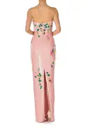 Floral Sequin Column Gown(2,Rosette)