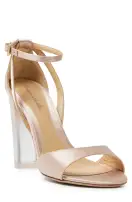 Ava Satin Sandal(35,BLUSH SATIN)