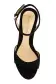 Harper Suede Studded Lucite Heel(35,Noir)