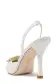 Carrie Satin Slingback(35,Silk White)