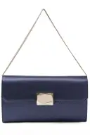 Delphine Clutch - Navy