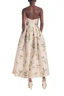 Florette Dress Blush - Blush/Leaf