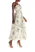 Florette Dress Silk White(2,Silk White/Leaf)