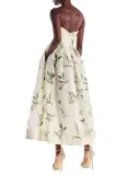 Florette Dress Silk White(2,Silk White/Leaf)