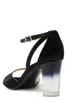 Haven Satin Sandal(35,Noir)