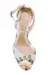 Ava Tuileries Printed Sandal(35,IVORY MULTI)