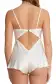 Jolie Silk Romper(SMALL,SILKWHITE)
