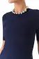 Pearl Knit Mini Dress(2,Night Sky)