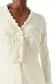 Cable Knit Cardigan(XSML,Creme)