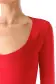 Long Sleeve Knit Midi Dress(2,Scarlet)