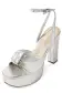 Kris Metallic Leather Platform(35,Silver)