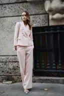 Straight Leg Trouser(2,Pale Blush)