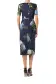 Short Sleeve Floral Dress(2,Night Sky Multi)