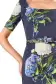 Short Sleeve Floral Dress(2,Night Sky Multi)