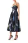 Corseted Floral Dress(2,Night Sky Multi)