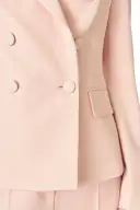 Double Breasted Blazer(2,Pale Blush)