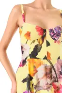 Corseted A-line Dress(2,Soleil Multi)