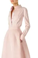 Faille Ball Skirt(2,Pale Blush)