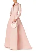 Faille Ball Skirt(2,Pale Blush)