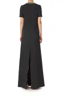 Jeweled Neck Caftan(2,Noir)