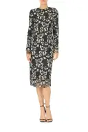 Floral Lace Sheath Dress
