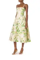 Floral Sleeveless Day Dress(2,Bellini/Multi)